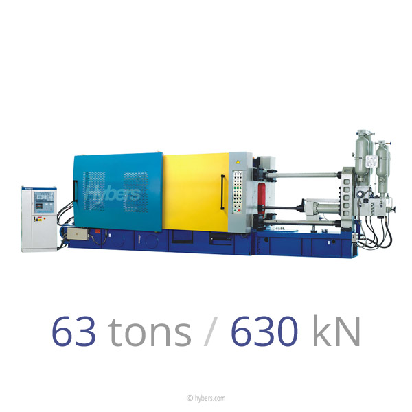 63tons/630kN Cold Chamber Die Casting Machine