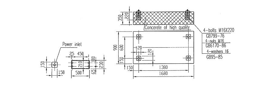 installation of 25tons/250kN Cold Chamber Die Casting Machine