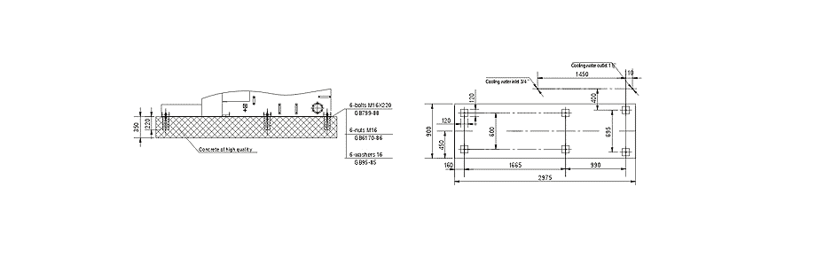 installation of 38tons/380kN Hot Chamber Die Casting Machine