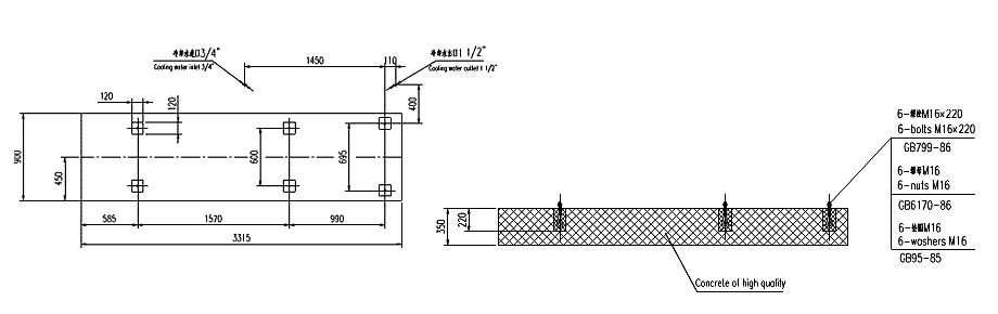 installation of 50tons/500kN Hot Chamber Die Casting Machine