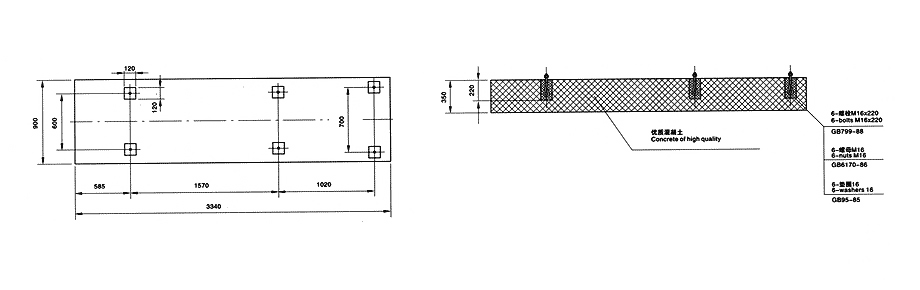 installation of 58tons/580kN Hot Chamber Die Casting Machine