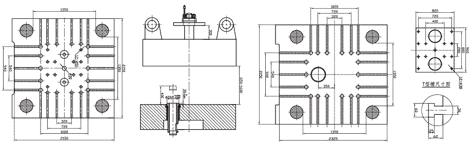 mold plate size of 2000tons/20000kN Cold Chamber Die Casting Machine