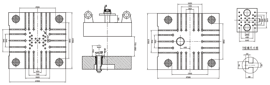 mold plate size of 2500tons/25000kN Cold Chamber Die Casting Machine